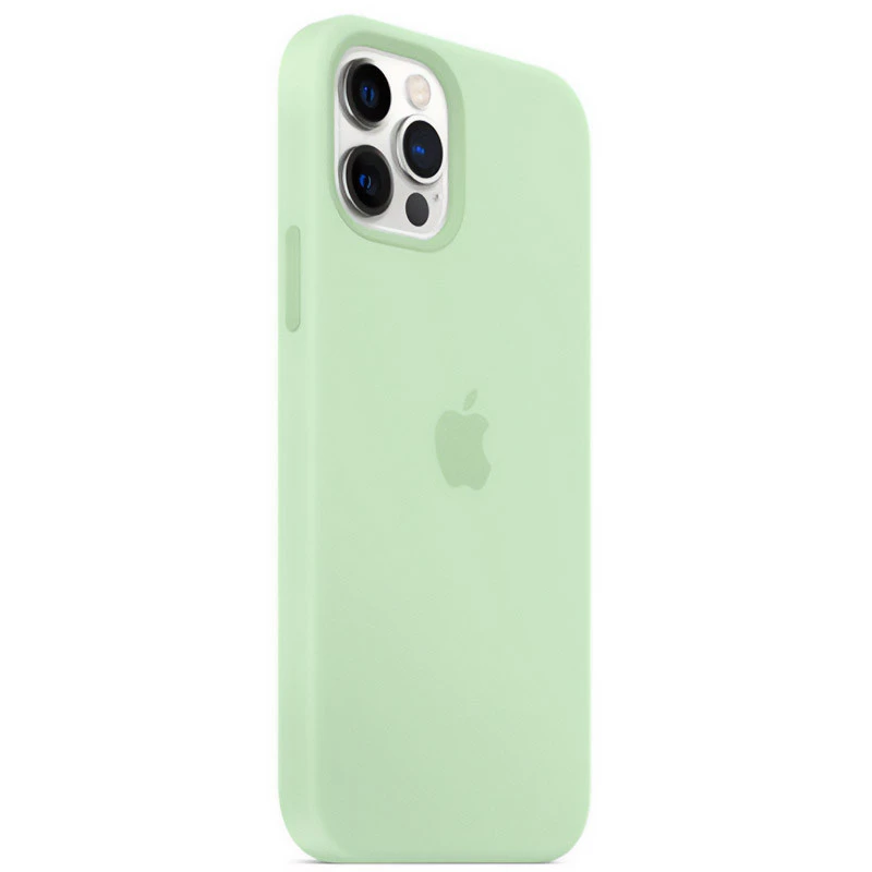 Чохол Silicone Case з закритим низом на Apple iPhone 14 Pro (6.1") – Зелений / Pistachio. Фото 5 з 11