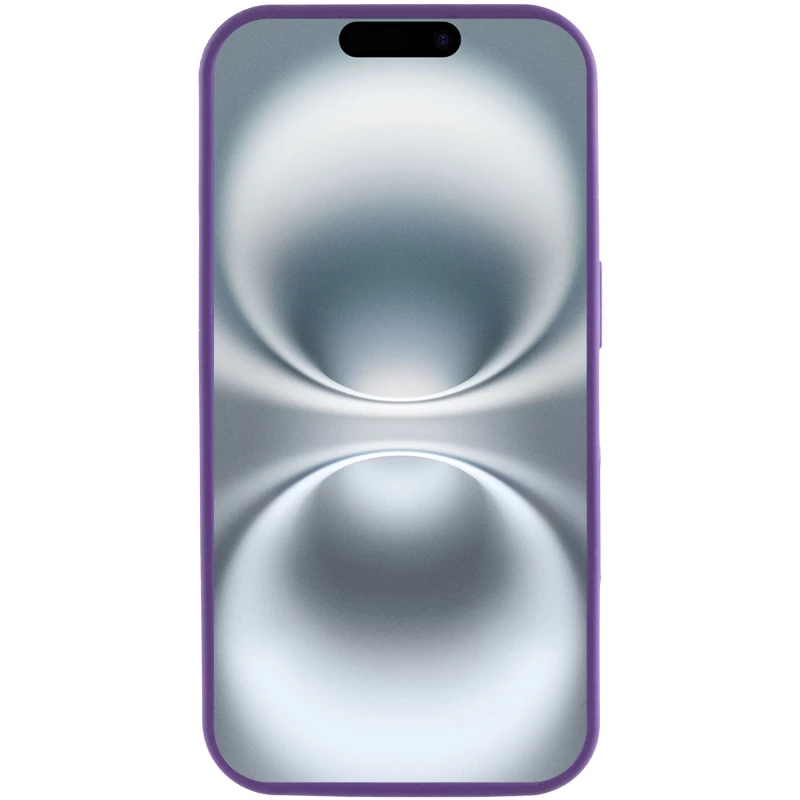 Чехол Silicone Case с закрытым низом для Apple iPhone 17e (6.1") – Фиолетовый / Amethyst. Фото 3 из 6