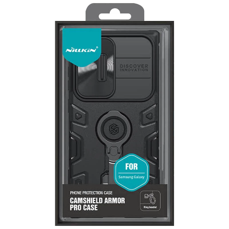 TPU+PC чохол Nillkin CamShield Armor Pro (шторка для камери) на Samsung Galaxy S23 Ultra фото 2 з 2