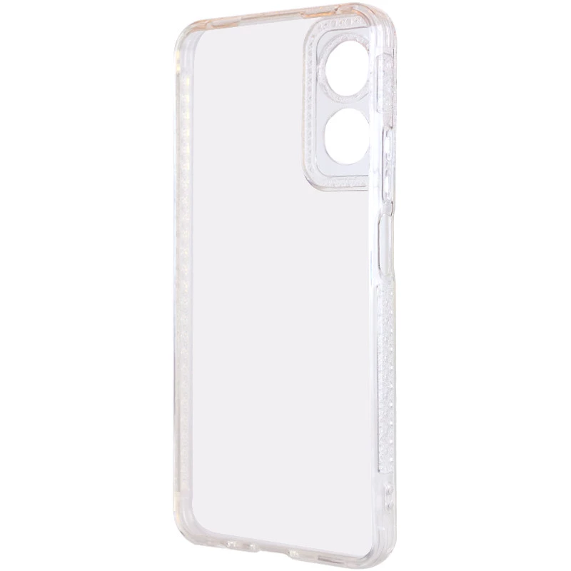 Силиконовый чехол с узором на Oppo A17 – Прозрачный. Фото 3 из 6