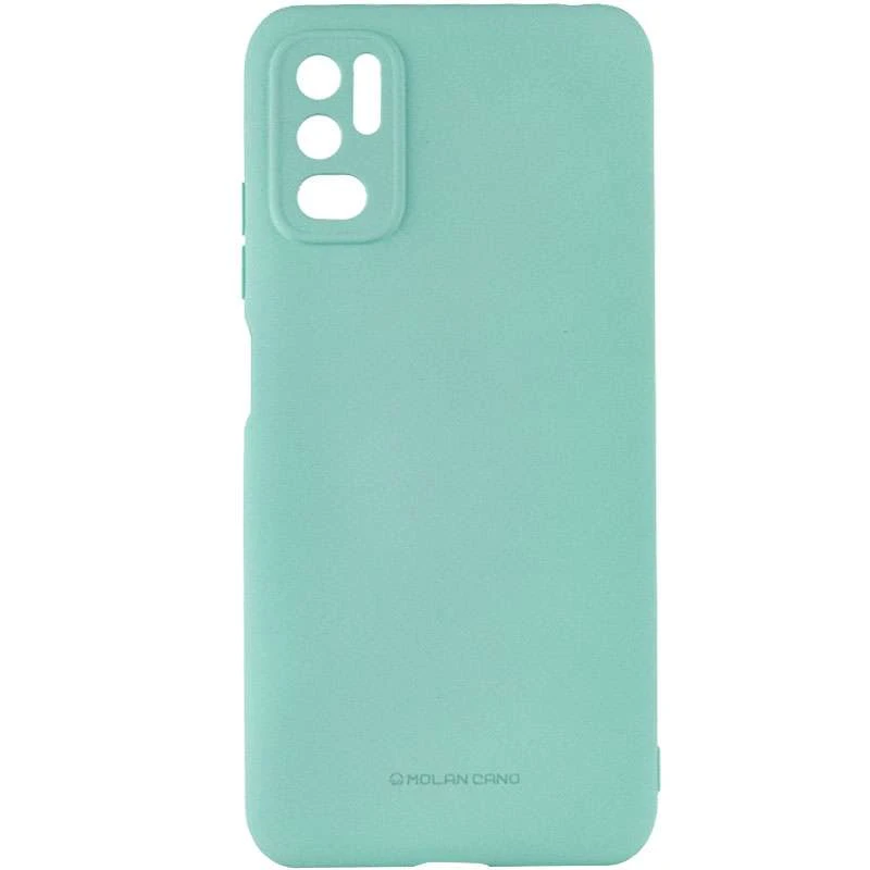 

Силіконовий чохол Molan Cano Smooth на Xiaomi Redmi Note 10 5G (Бірюзовий)