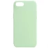 Чохол з закритим низом Silicone Case на Apple iPhone SE (2020) – Зелений / Pistachio. Фото 1 з 1
