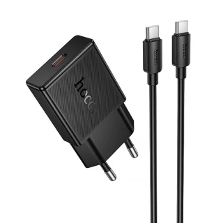МЗП Hoco N74 Speed ultra-thin PD25W (1USB-C) + кабель Type-C to Type-C фото 1 з 1