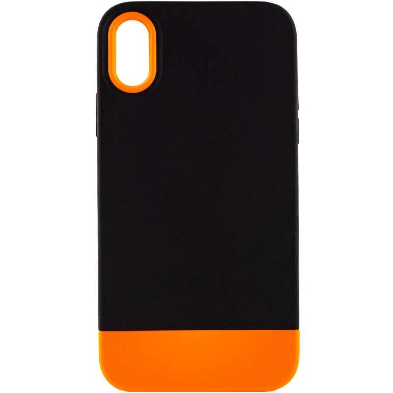 

Двоколірний чохол Bichromatic на Apple iPhone X (5.8") (Black / Orange)