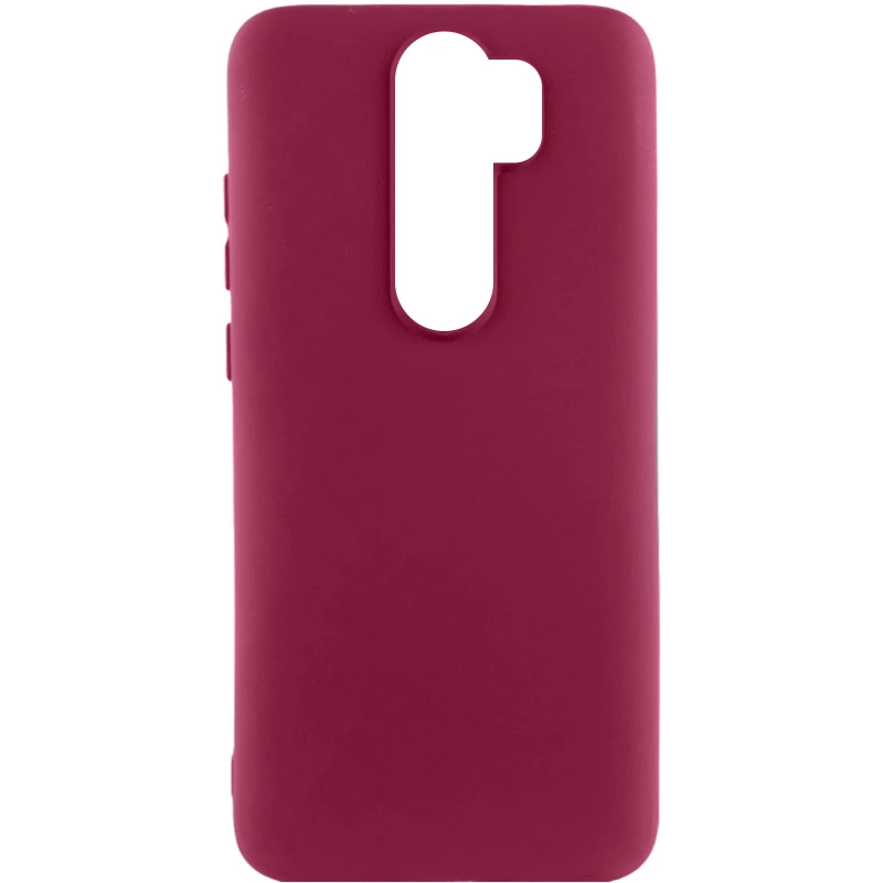 Чохол Silicone Case Lakshmi Premium на Xiaomi Redmi Note 8 Pro – Бордовий / Plum. Фото 1 з 1