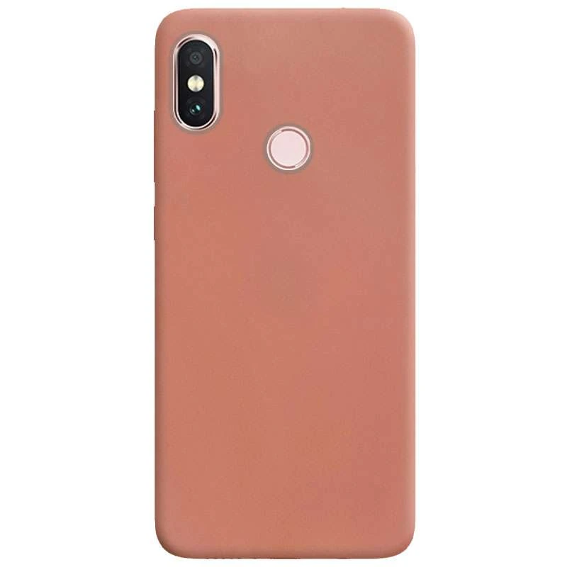 

Цветной силиконовый чехол для Xiaomi Redmi Note 5 Pro / Note 5 (AI Dual Camera) (Rose Gold)