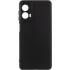 Чохол Silicone Case Lakshmi Plus з закритою камерою на Motorola Moto G85 – Чорний / Black. Фото 1 з 6