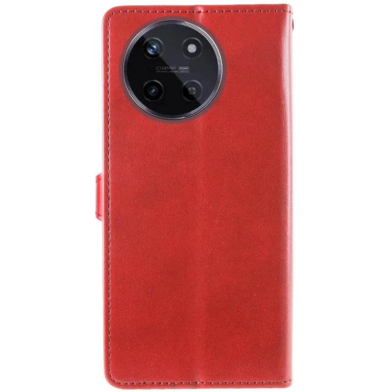 Чохол-книжка GETMAN Gallant  на Realme 11 4G – Червоний. Фото 6 з 8