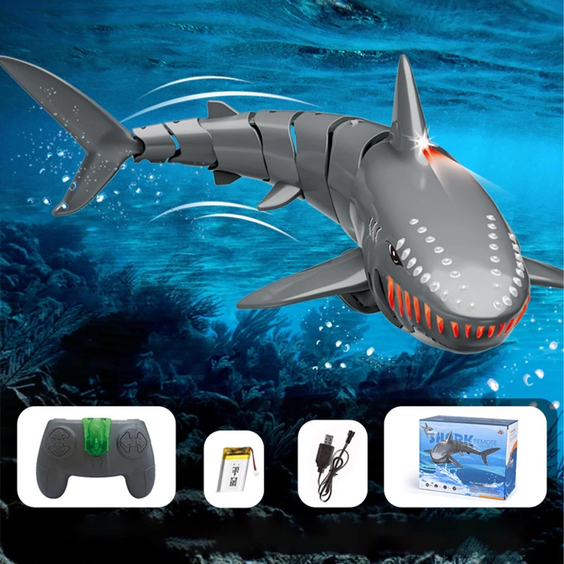 Човен на радіокеруванні SHT FY666 Shark 2.4G – Grey. Фото 3 з 6