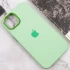 Чохол Silicone Case з металевими кнопками на Apple iPhone 12 Pro Max (6.7") – Зелений / Pistachio. Фото 8 з 9