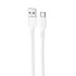 Дата кабель Borofone BX116 Certain USB to Type-C 3A (1m) – White. Фото 1 из 3