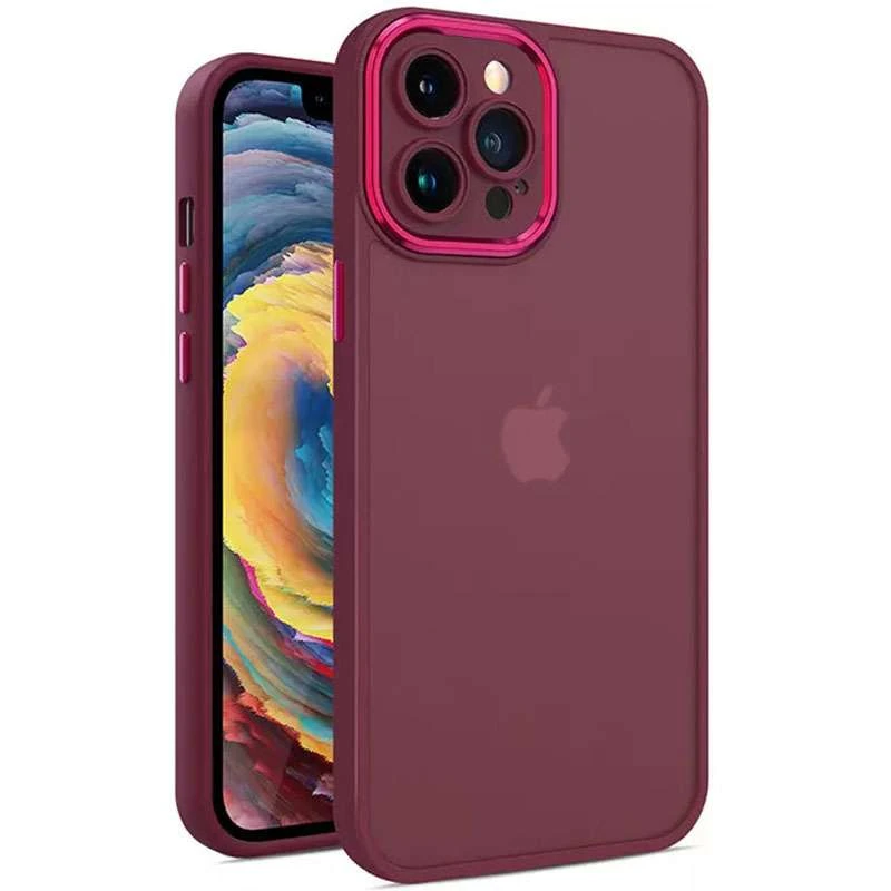 

TPU+PC чохол Accent на Apple iPhone 13 Pro Max (6.7") (Magenta)