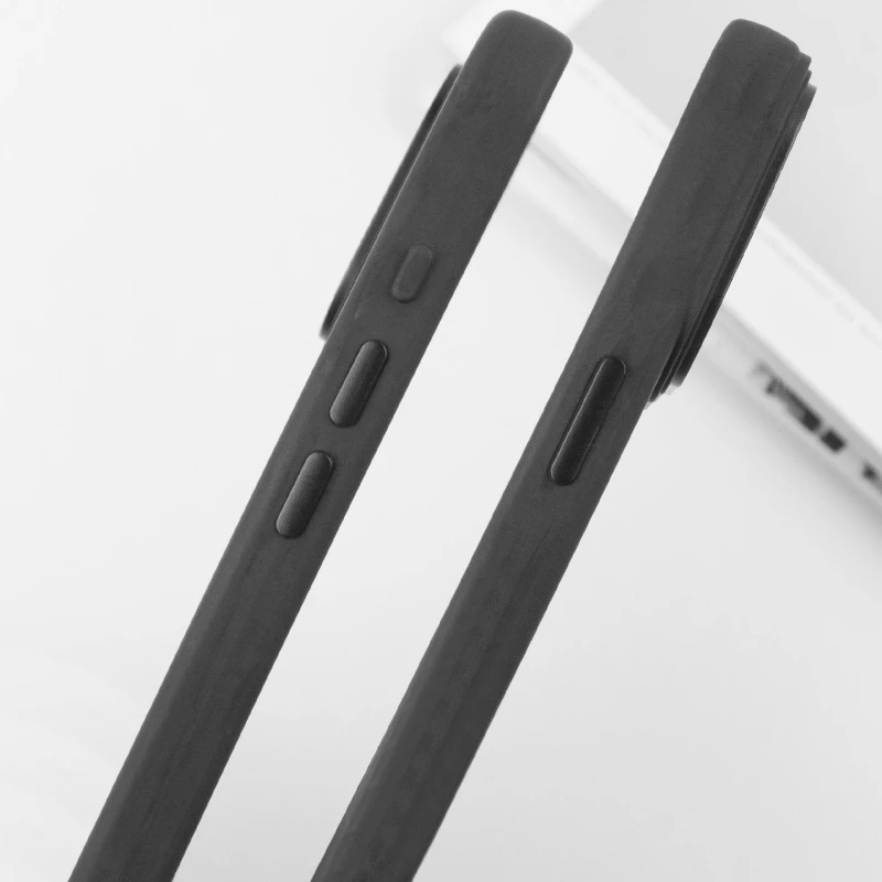 TPU+PC чехол Stand case для Apple iPhone 15 Pro Max (6.7") – Black. Фото 5 из 7