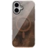 Силіконовий чохол Shiny Mountain (MagFit) для Apple iPhone 16 – Chocolate. Фото 1 з 2