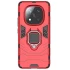 Протиударний чохол Transformer з кільцем на Xiaomi Redmi Note 14 Pro 4G – Червоний / Dante Red. Фото 1 з 3