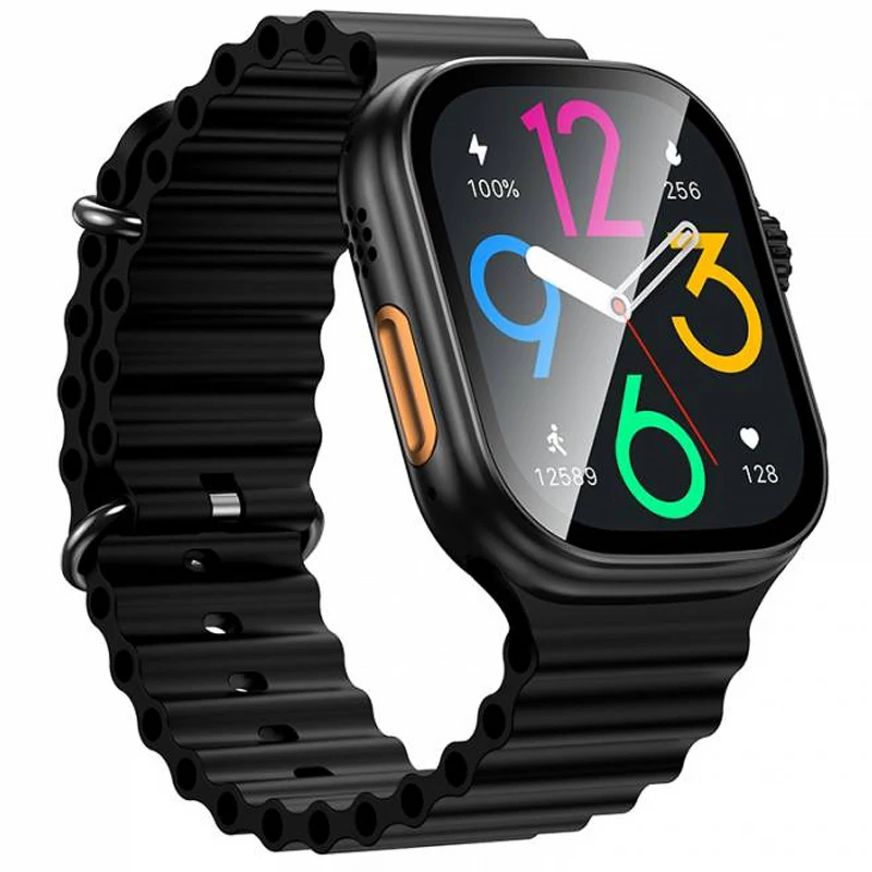 Смарт-годинник Borofone BD14 Ultra Smart sports watch (call version) – Black. Фото 1 з 4