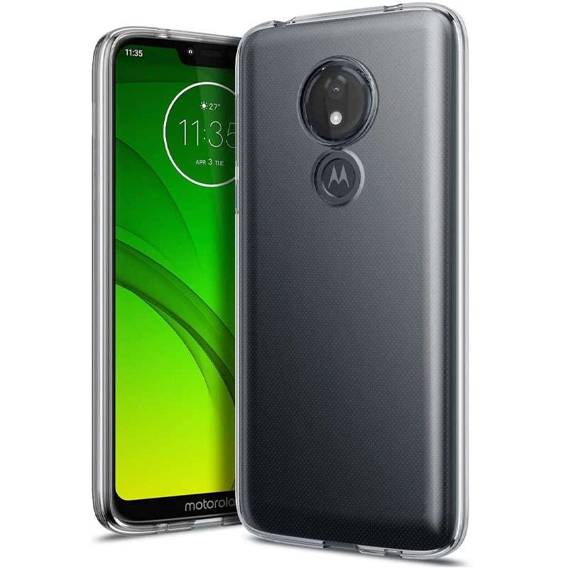 

Ультратонкий силиконовый чехол 1 мм для Motorola Moto G7 Power (Бесцветный (прозрачный)), Безбарвний (прозорий)