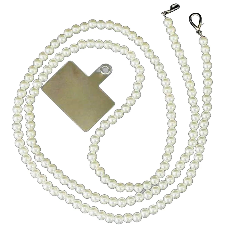 Шнурок Beads Pearl Classic 120см – White. Фото 2 из 2