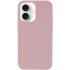 Чохол з закритим низом Silicone Case на Apple iPhone 16 – Рожевий / Pink Sand. Фото 1 з 12