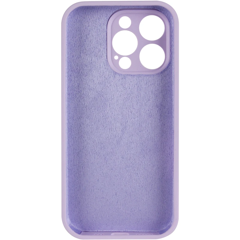 Чохол Silicone Case з захистом камери на Apple iPhone 13 Pro Max (6.7") – Бузковий / Lilac. Фото 12 з 13