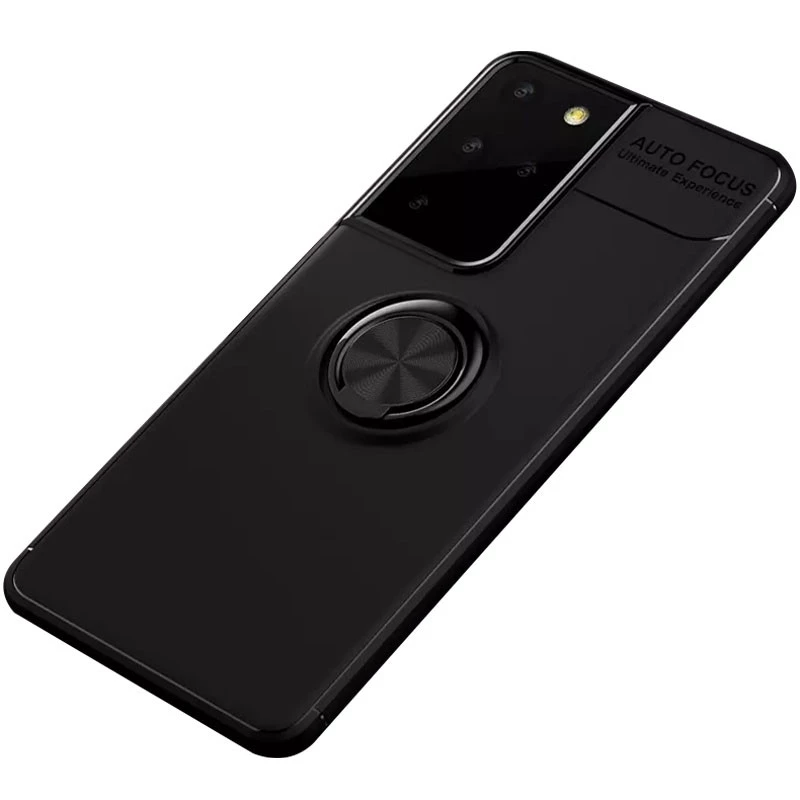 

Чехол Deen ColorRing с кольцом для Samsung Galaxy S24 Ultra (Черный / Черный), Чорний / чорний