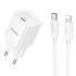 МЗП Hoco C146A Charm PD20W (1USB-C) + кабель Type-C to Lightning фото 1 з 1