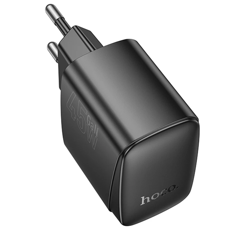 СЗУ Hoco CS62A Bright PD45W (2USB-C) – Black. Фото 2 из 6