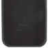 Чохол Silicone Case з закритим низом на Apple iPhone 17e (6.1") – Чорний / Black. Фото 4 з 4