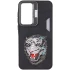 TPU+PC чохол з тваринами для Xiaomi Redmi Note 13 4G – Black Tiger. Фото 3 з 7