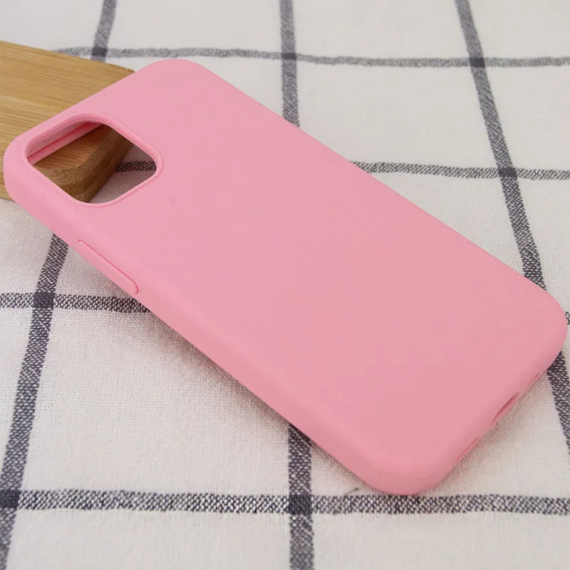 Чохол Silk Full Protective (AA) NO LOGO для Apple iPhone 14 Pro (6.1") – Рожевий / Light pink. Фото 3 з 6