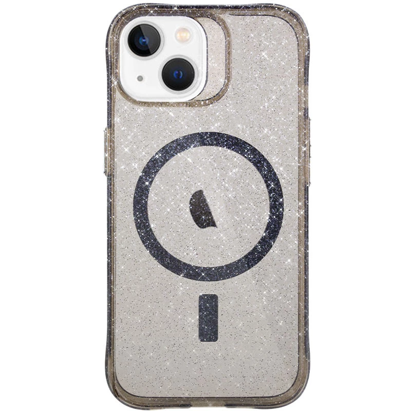 Зоряний чохол з MagSafe на Apple iPhone 15 (6.1") – Black. Фото 3 з 12