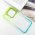 Силиконовый чехол фреш для Xiaomi Redmi Note 14S – Бирюзовый / Лимонный. Фото 6 из 9