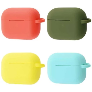 Силиконовый футляр Shock-proof для наушников AirPods Pro + карабин фото 1 Силиконовый футляр Shock-proof для наушников AirPods Pro + карабин фото 1 из 1