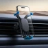 Автодержатель Baseus Stable Gravitational Car Mount Air (Air Outlet Version) (SUWX02) – Black. Фото 9 из 14