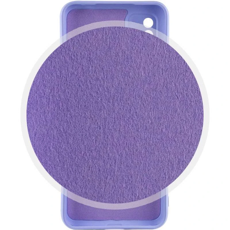 Чохол Silicone Case Lakshmi з закритою камерою на Xiaomi Redmi A1 / A2 – Бузковий / Dasheen. Фото 2 з 4