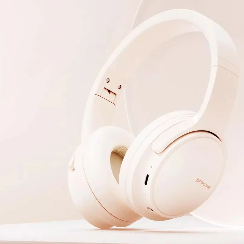 Бездротові навушники Proove Tender – Biege. Фото 2 з 3