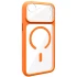 Чохол TPU GETMAN Moon Clear with MagSafe для Apple iPhone 13 (6.1") – Orange. Фото 1 з 1