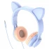 Наушники Hoco W36 Cat ear – Dream Blue. Фото 2 из 3