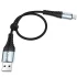 Дата кабель Hoco X38 Cool Type-C (0.25m) – Чорний. Фото 3 з 5