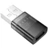 Перехідник Hoco UA36C USB male to Type-C female USB2.0 – Black. Фото 4 з 4