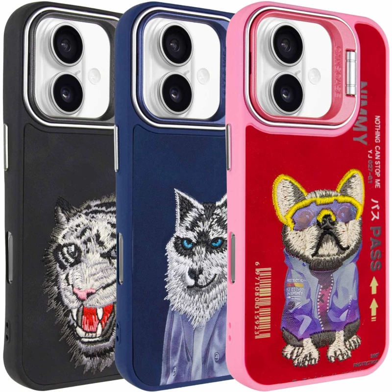 TPU+PC чохол з тваринами для Apple iPhone 16 фото 3 з 3