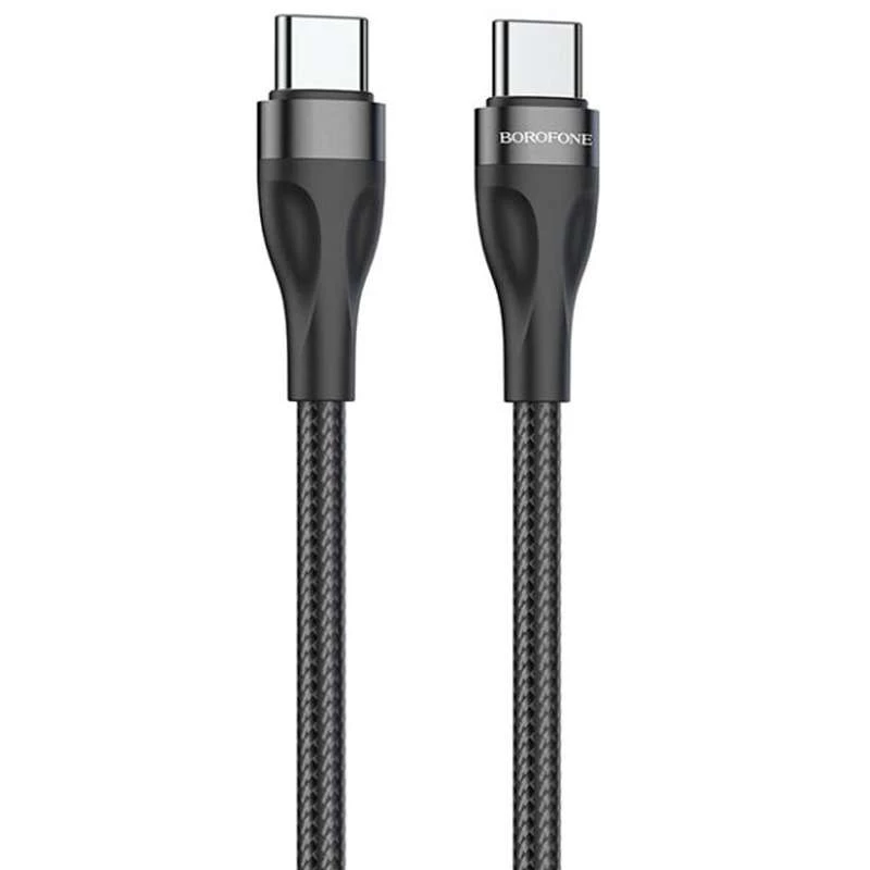 Дата кабель Borofone BX61 Source 60W Type-C to Type-C (1m) фото 1 з 1