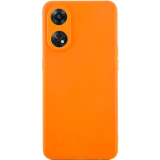 Цветной силиконовый чехол с защитой камеры для Oppo Reno 8T 4G фото 1 из 10