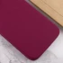 Чохол з закритим низом Silicone Case на Apple iPhone 11 Pro (5.8") – Бордовий / Maroon. Фото 2 з 3