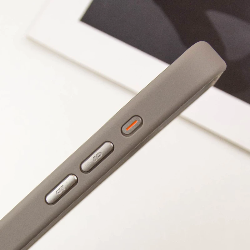 TPU+PC чехол Blueo Skin Friendly Frosted with MagSafe для Apple iPhone 15 Pro (6.1") – Серый. Фото 6 из 7