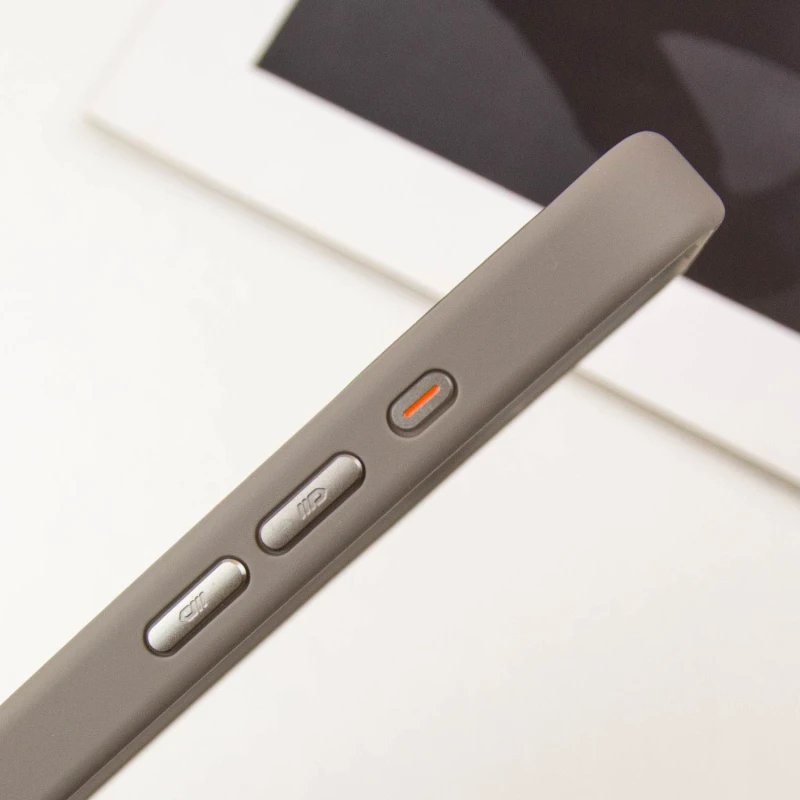 TPU+PC чохол Blueo Skin Friendly Frosted with MagSafe для Apple iPhone 15 Pro (6.1") – Сірий / Grey. Фото 6 з 7