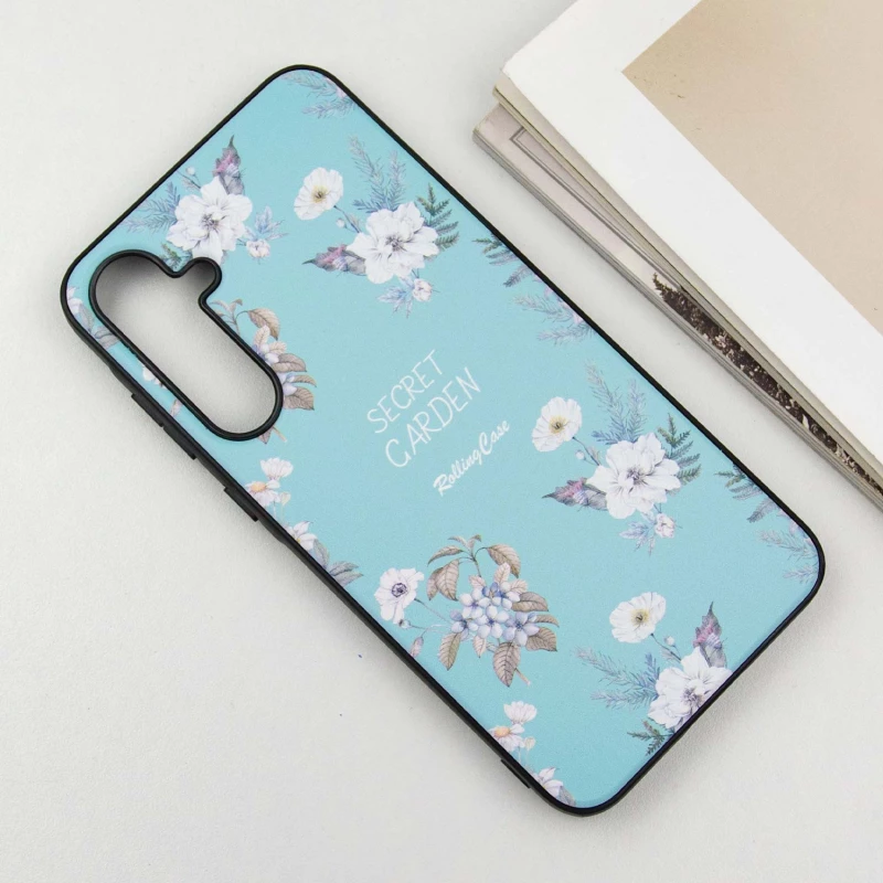 TPU+PC чехол Secret Garden для Xiaomi Poco X6 – Mint. Фото 7 из 12