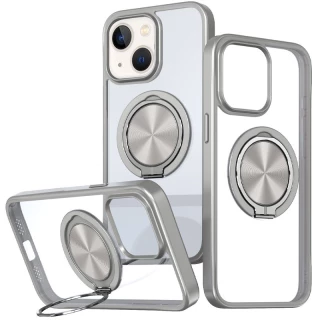 TPU+PC чехол с магнитом и кольцом для Apple iPhone 15 (6.1") фото 1 из 1