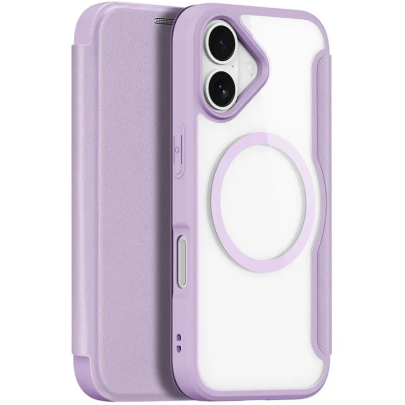 Чохол книжка Dux Ducis з MagSafe на Apple iPhone 17 (6.3") – Purple Pink. Фото 8 з 12