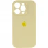 Чохол Silicone Case з захистом камери на Apple iPhone 14 Pro Max (6.7") – Жовтий / Mellow Yellow. Фото 2 з 7